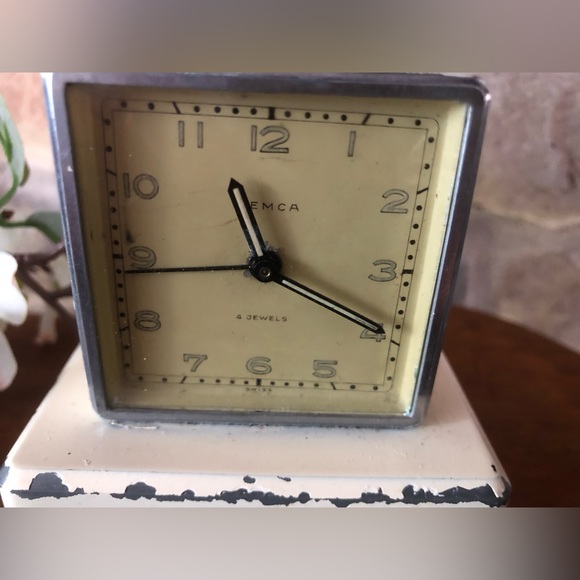Vintage Antique Semca Alarm Clock - Picture 2 of 9